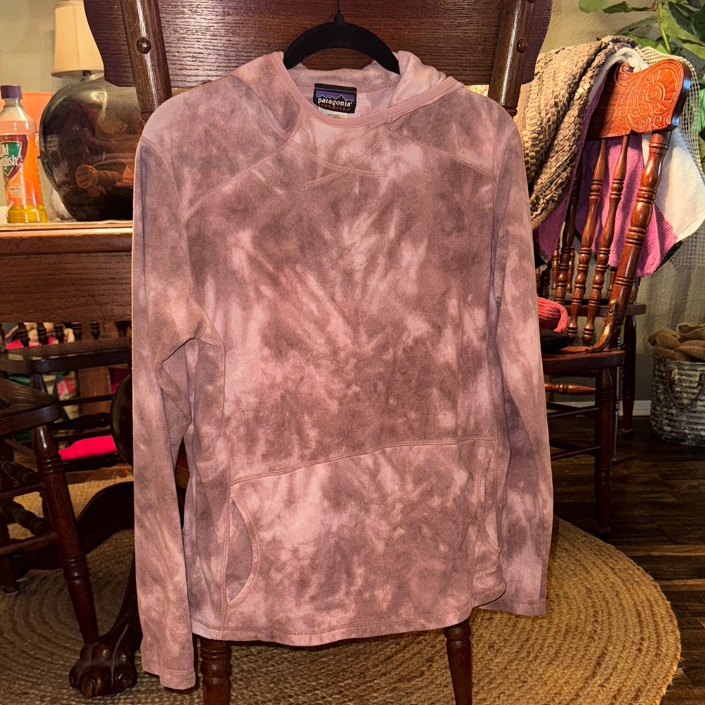Patagonia Mauve Tie-Dye Pullover